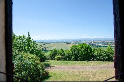 18th century property with views of the Pyrenees