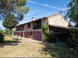 18th century property with views of the Pyrenees