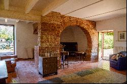 18th century property with views of the Pyrenees