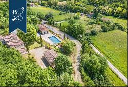 Luxurious country estate surrounded by a private forest for sale on Arezzo's hills