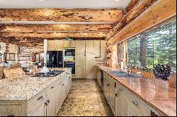 This secluded Log home is a sanctuary from the world.