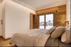 Vesna : New 105 sqm furnished flat connected to the centre of Megeve