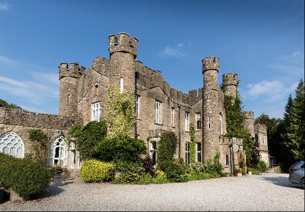 A magnificent 19th-century Victorian Gothic Folly set in around 10 acres of grounds with a