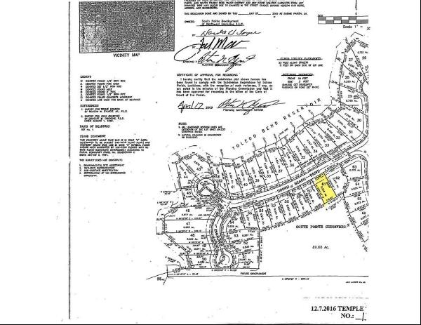 Lot 61 South Beach Drive, Many LA 71449