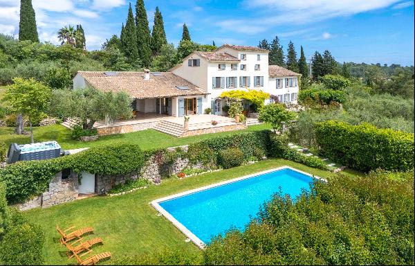 18th Century Bastide with Panoramic Views - Grasse Saint-Antoine