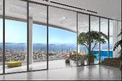 Unparalleled Sea View Penthouse with a Pool in Luxury Tower