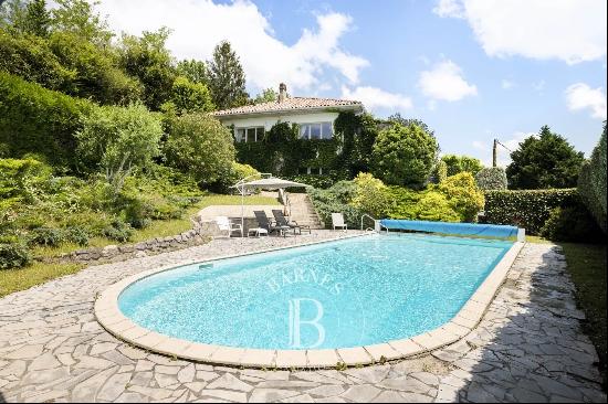 VILLEFRANQUE, MOUNTAIN VIEW, HOUSE WITH POOL