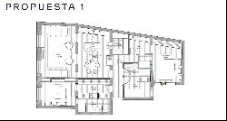 Size and views: Rara avis for total refurbishment in Malasana