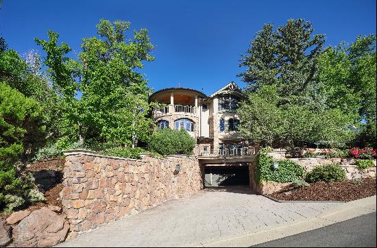 Outstanding Custom-Built Contemporary Stone Estate