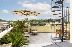 Renovated penthouse with a view of St. Peter's Dome