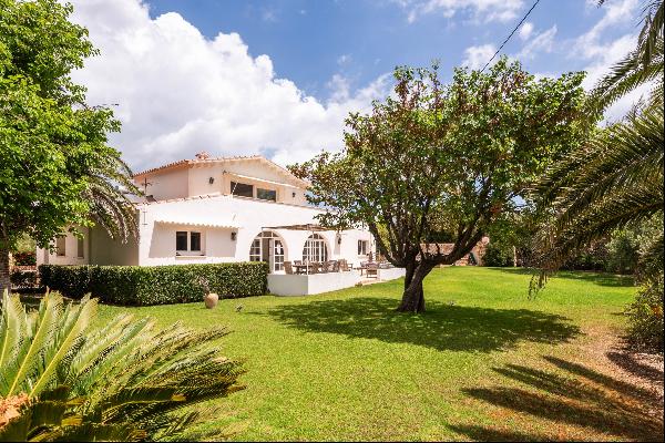 Typical Menorcan property with swimming pool and guest house, San Luis