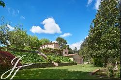 Mansion with 1.5-hectare park for rent in Chateauneuf-Grasse