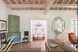 Mansion with 1.5-hectare park for rent in Chateauneuf-Grasse