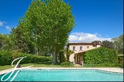 Mansion with 1.5-hectare park for rent in Chateauneuf-Grasse