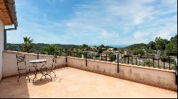 Finca with guest house, pool and sea views for sale in Galilea, , Puigpunyent 07194