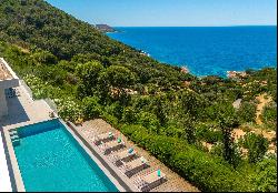 Luxury villa, panoramic view, pool - Ancône / Ajaccio, south Corsica