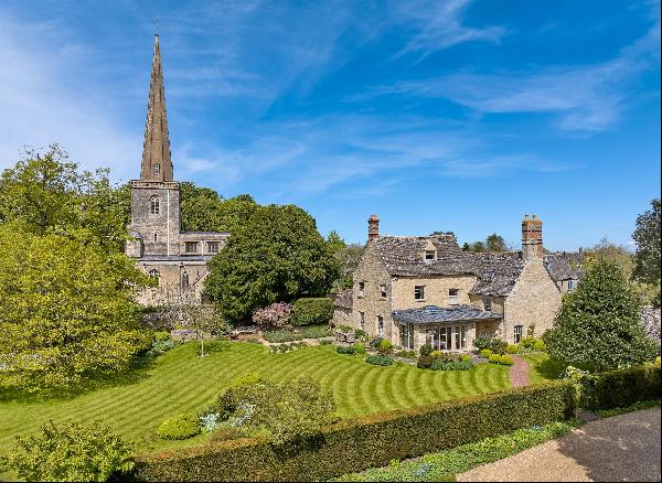 An idyllic quintessential Cotswold setting.