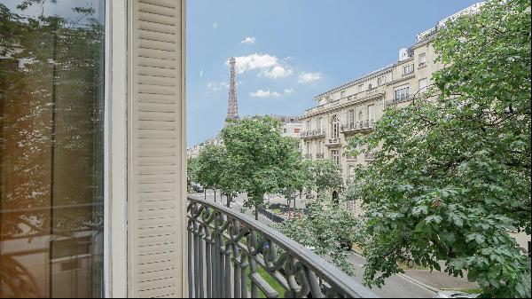 Elegant apartment in a secure building.