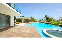 Cap Cana -  Modern Ocean and Golf View Villa boasting 5 Large Bedrooms