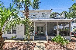 Coastal Retreat With Wraparound Porch And New Carriage House