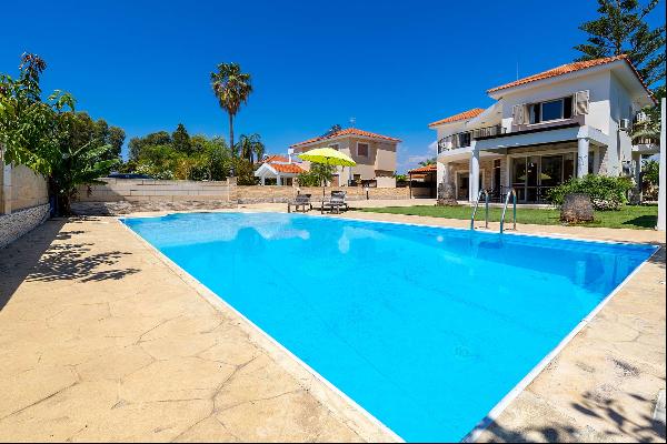 Three Bedroom Seafront Villa in Meneou, Larnaca