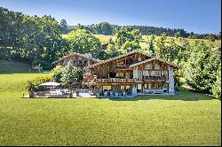 Chalet with a View of Mont Blanc