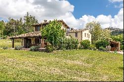 Stately farmhouse with panoramic views in idyllic setting