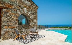 Luxury villa with pool and panoramic sea view, Gulf of Saint Florent - Corsica