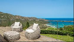 Luxury villa with pool and panoramic sea view, Gulf of Saint Florent - Corsica