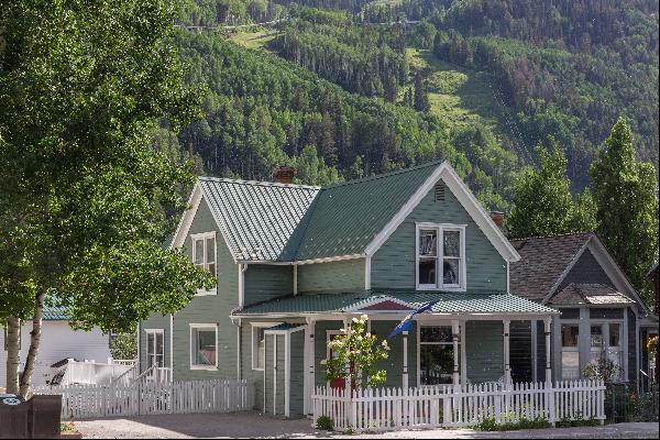 A Historic Telluride Residence Boasting Prime Main Street Frontage 