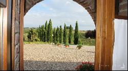 Chianti vineyards, cellar and farm, Monteriggioni - Tuscany