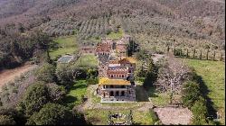 Villa Coppedé neo-medieval castle, Bucine, Arezzo - Tuscany