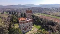 Villa Coppedé neo-medieval castle, Bucine, Arezzo - Tuscany