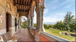 Villa Coppedé neo-medieval castle, Bucine, Arezzo - Tuscany