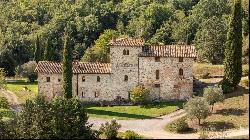 Ancient country mansion with hot spring and vineyards, Siena - Toscana