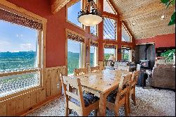 The stunning bird's-eye view from this 3-bed, 3 bath retreat is unforgettable!