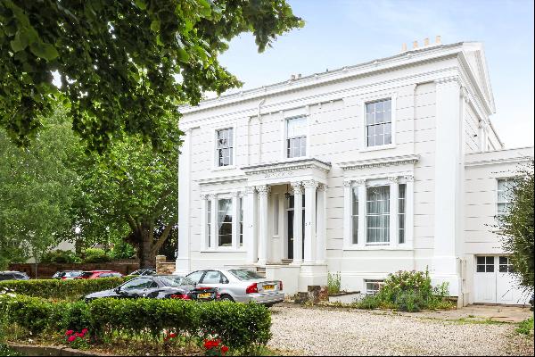 A fabulous first floor apartment overlooking Pittville Park.