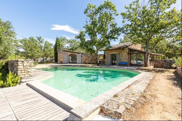 A charming property with a swimming pool and a converted annexe.