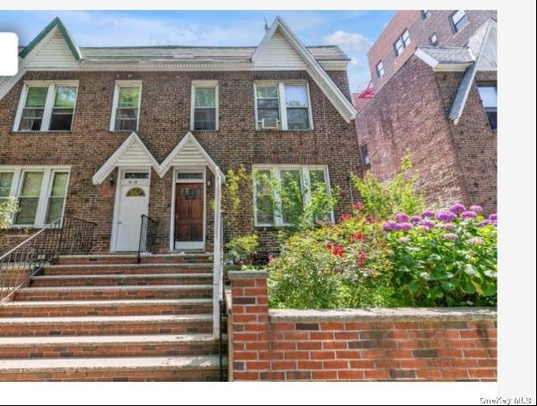 LEGAL 3 FAMILY brick construction Historic Sunnyside Gardens close to everything!1st-    2