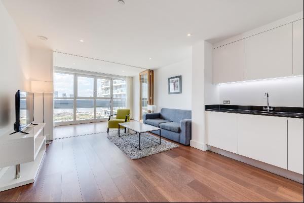 A 2 bedroom apartment on the 14th floor of Gateway Tower.