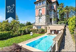 Elegance and luxury in a 700-sqm historical estate with a panoramic view of Lake Maggiore,