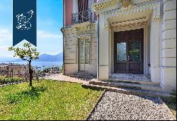 Elegance and luxury in a 700-sqm historical estate with a panoramic view of Lake Maggiore,