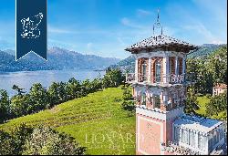 Elegance and luxury in a 700-sqm historical estate with a panoramic view of Lake Maggiore,