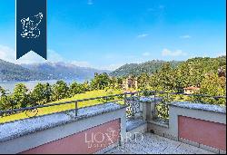 Elegance and luxury in a 700-sqm historical estate with a panoramic view of Lake Maggiore,