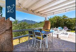 Elegant Mediterranean villa with a n outbuilding and pool near Porto Rotondo