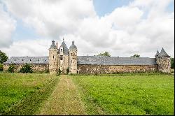 Stunning Historic Castle on 71-Hectare Estate Near Angers