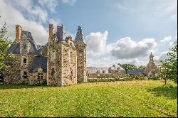 Stunning Historic Castle on 71-Hectare Estate Near Angers