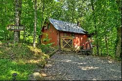 Charming Whimsical Rustic Cabin Minutes from Downtown Blue Ridge