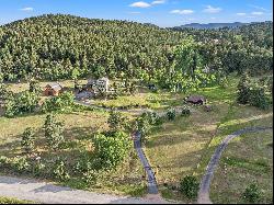 Exceptional 4.25 Acres that is welcoming with its easy terrain and meadow. 