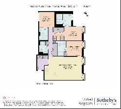 Luxury three-bedroom apartment situated in the iconic Mandarin Oriental.